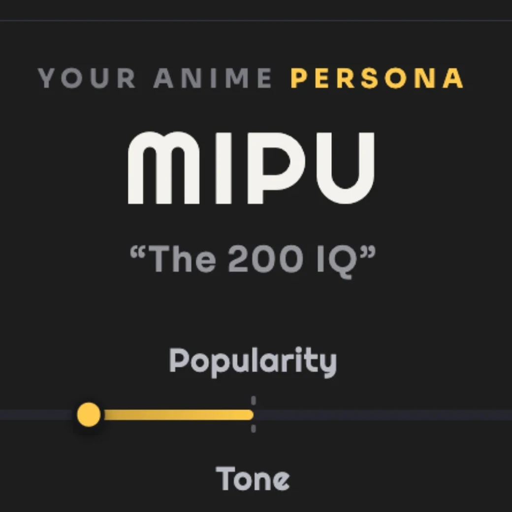 Anime Persona